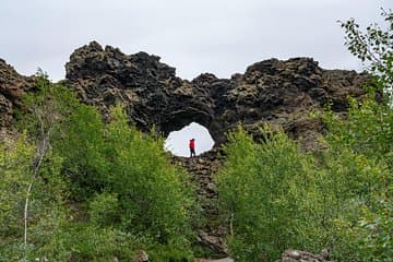 Dimmuborgir Lava formations