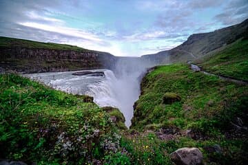 Gullfoss waterfall