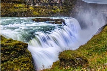 At Gullfoss a.k.a Golden Falls