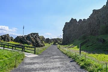 Thingvellir National park gorge