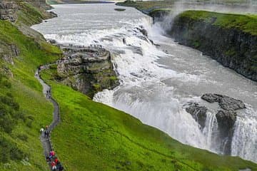 Gullfoss waterfall
