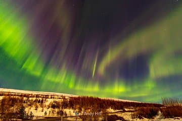 Aurora in Eyjaford