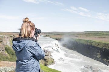 Gullfoss viewing platform