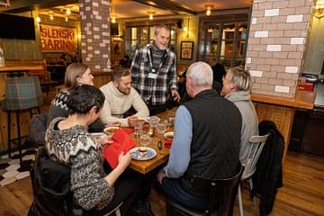 Enjoy the cozy atmosphere in the small and warm restaurants of Reykjavik City