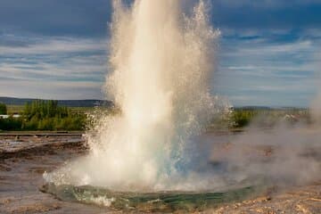 The Geysir Geothermal Area in Iceland is a unpredictable marvel of nature. Any moment it may present itself in it´s full glory!