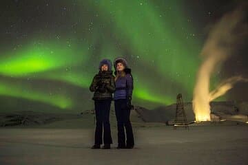 Norther lights taken at Hengill Volcano in our private tour.