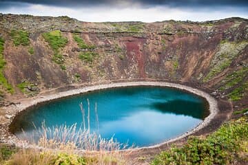 Kerid Crater at the Golden Circle route
