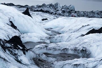 You'll see many beautiful formations on the glacier.