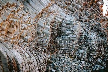 Spectacular basalt patterns at Stuðlagil