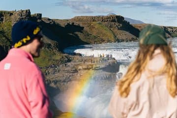 Gullfoss views in summer