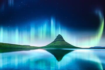 Mt Kirkjufell, the mos photographed mountain in Iceland