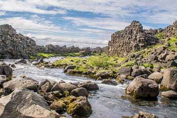 Oxararfoss waterfall