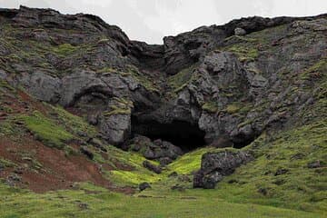 Small cave in the valley
