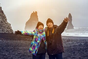 Guests at Reynisfjara