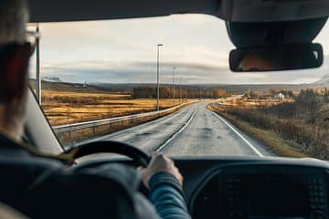 Driving in Iceland