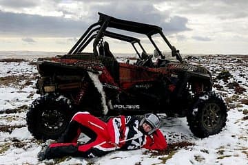 Private highlands buggy experience winter