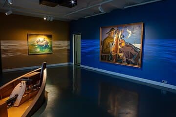 Installation view In the House of Collections