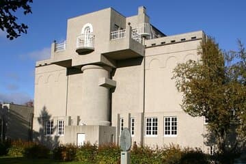 The Einar Jónsson Museum view from the garden