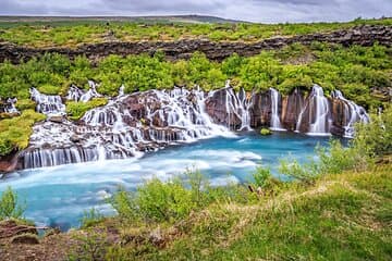 Hraunfossar Waterfalls