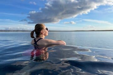 Sky Lagoon infinity view