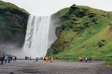 Feel the power of one of Iceland’s most iconic waterfalls up close