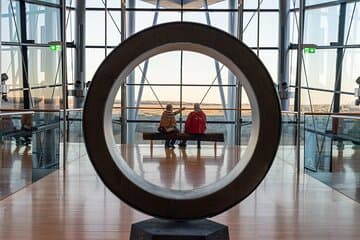 Beautiful views from our top floor.