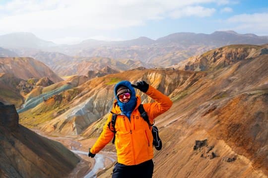3-Day Highlands Hike: Landmannalaugar, Emerald Ridge & Háifoss