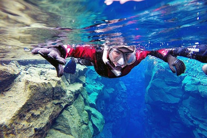 Silfra Drysuit Snorkeling with Free Photos - Meet on Location