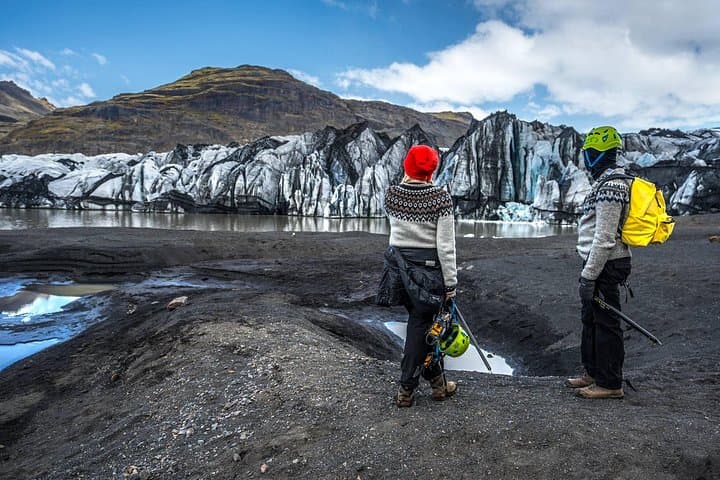 Glacier Hike, South Coast Waterfalls & Black Sand Beach