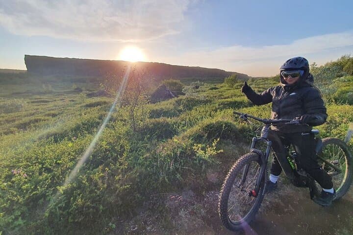 E-Bike Kjarnaskógur and Akureyri City Tour