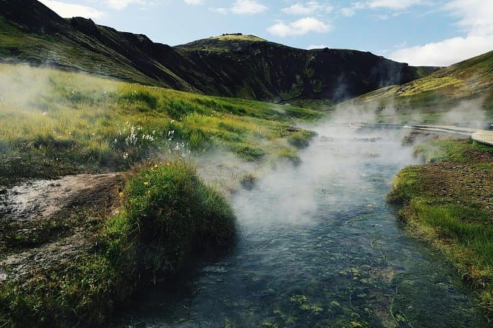 Reykjadalur hike, from Reykjavík - PRIVATE TOUR