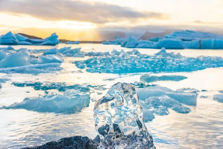 Exclusivo tour privado de un día por la laguna glaciar