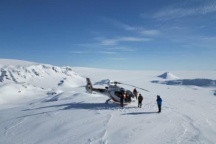 Fire and Ice Helicopter Tour Glacier and Hengill Geothermal Area