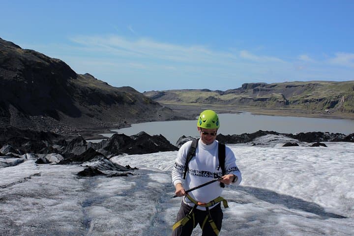 Private Black Sand Beach, Glacier Hike and Waterfalls
