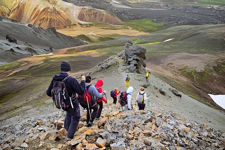 Highlands Hiking: Small Group Landmannalaugar and Hot Springs