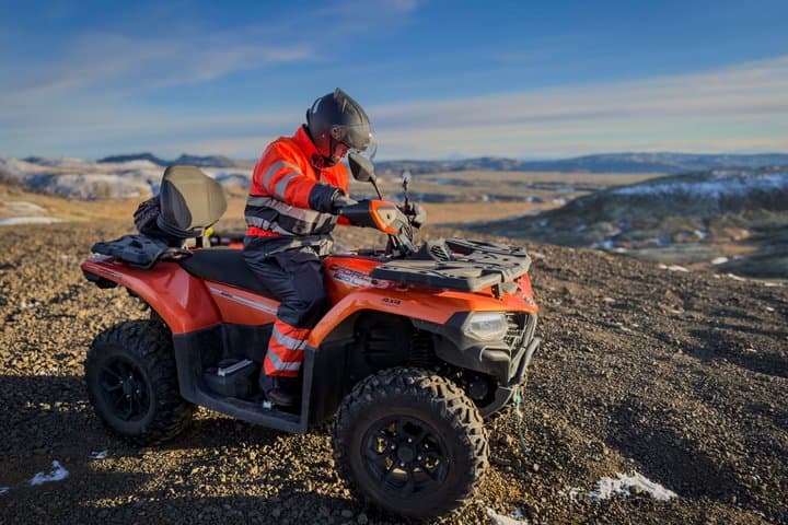 Reykjavik ATV Tour through Lava Fields & Geothermal Landscapes