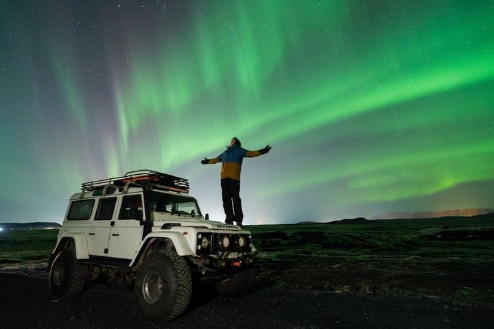 Private Aurora Hunt in Iceland with Professional Photos