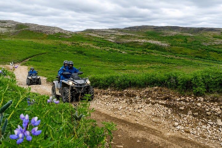 1 Hour ATV Quad Tour : Pick up from Reykjavik (2 persons per ATV)